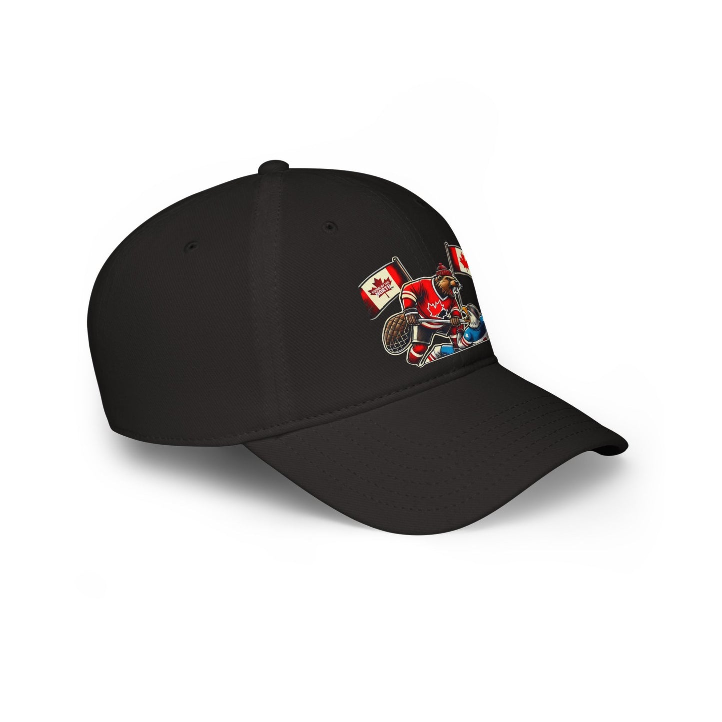 Bound by the North Baseball hat Canada Hockey Low Profile Baseball Cap