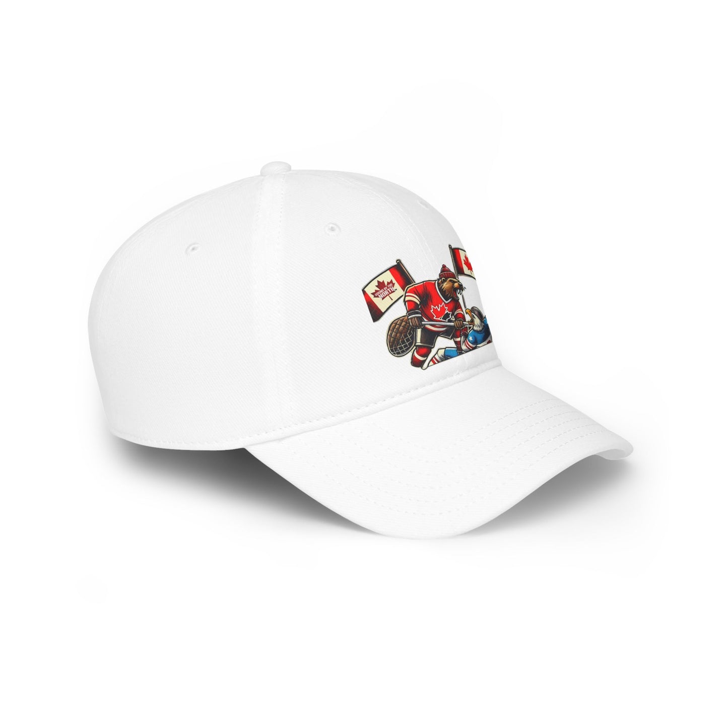 Bound by the North Baseball hat Canada Hockey Low Profile Baseball Cap