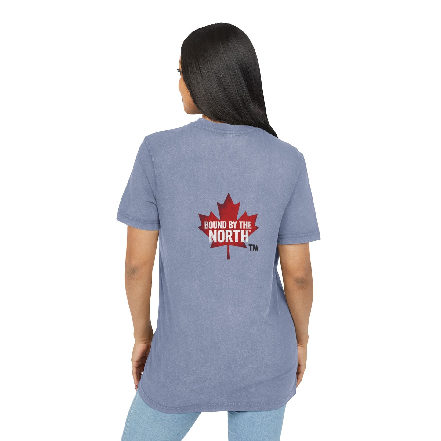 Acid Washed Canada Theme Tee - Bound by the North