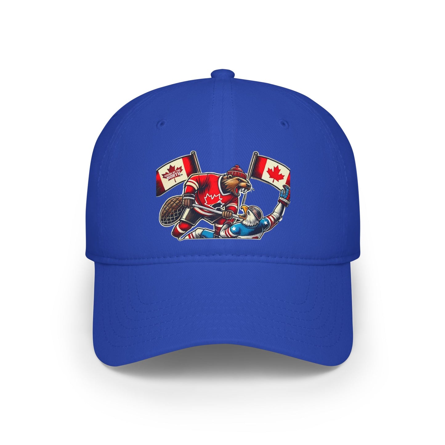 Bound by the North Baseball hat Canada Hockey Low Profile Baseball Cap