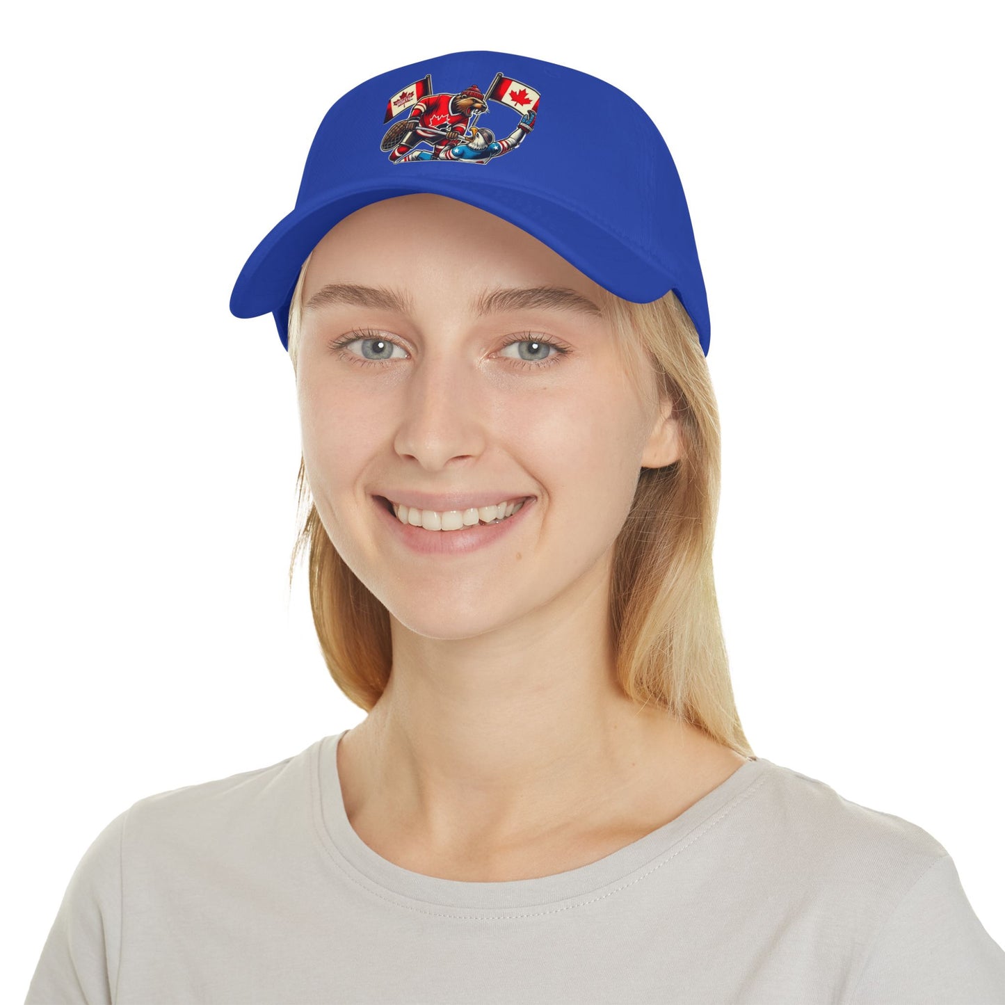 Bound by the North Baseball hat Canada Hockey Low Profile Baseball Cap