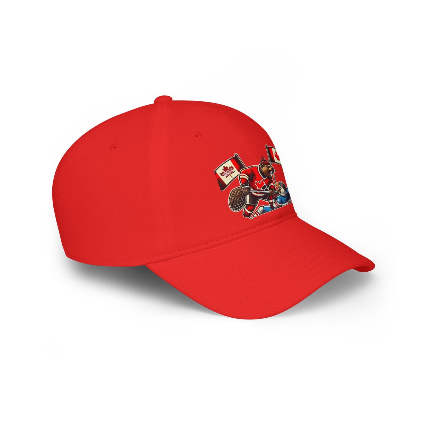Bound by the North Baseball hat Canada Hockey Low Profile Baseball Cap