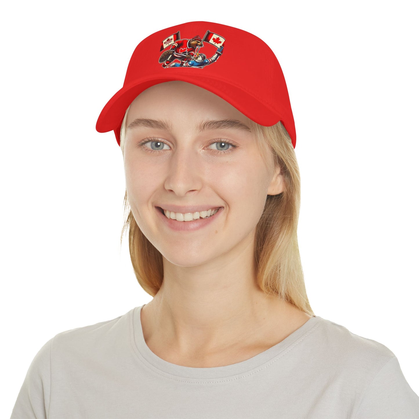 Bound by the North Baseball hat Canada Hockey Low Profile Baseball Cap