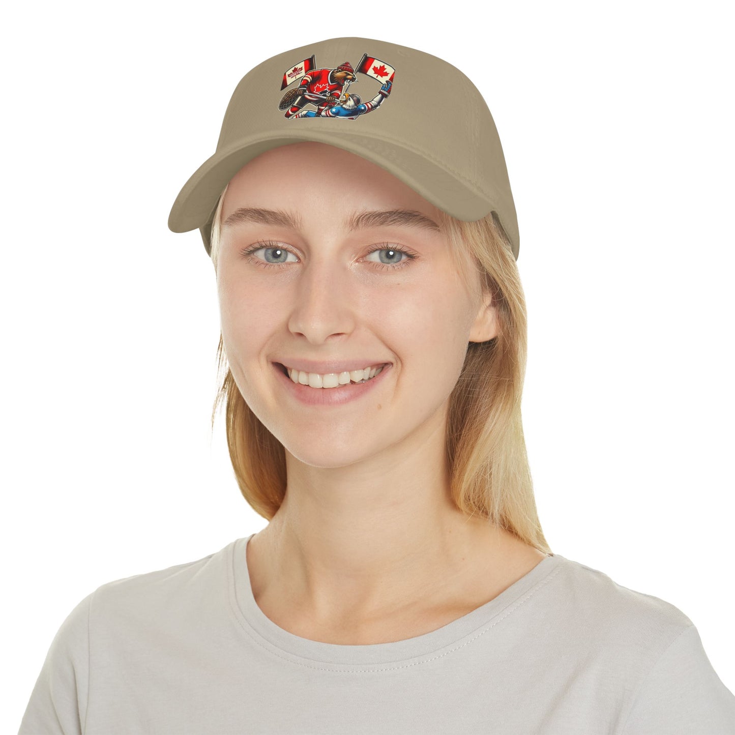 Bound by the North Baseball hat Canada Hockey Low Profile Baseball Cap