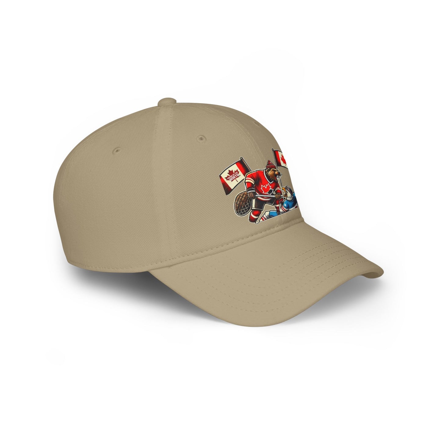 Bound by the North Baseball hat Canada Hockey Low Profile Baseball Cap