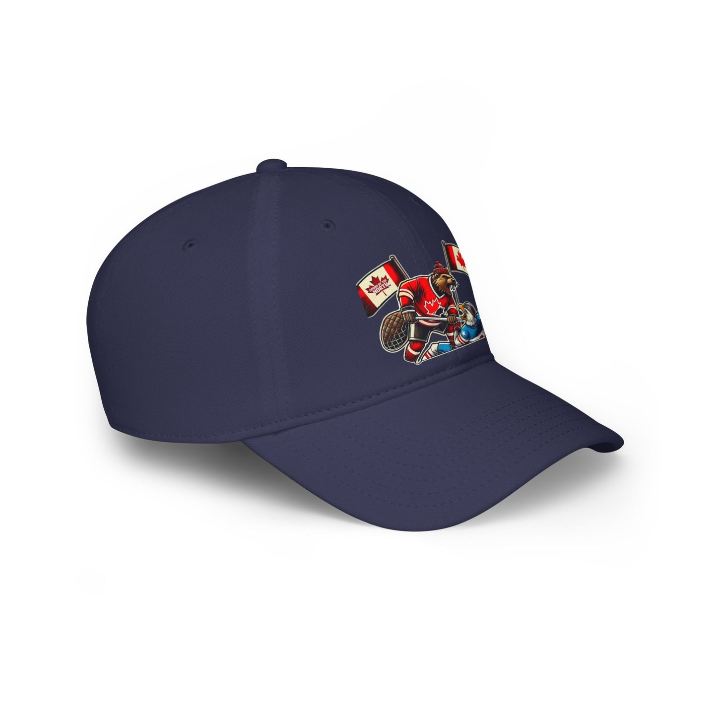 Bound by the North Baseball hat Canada Hockey Low Profile Baseball Cap