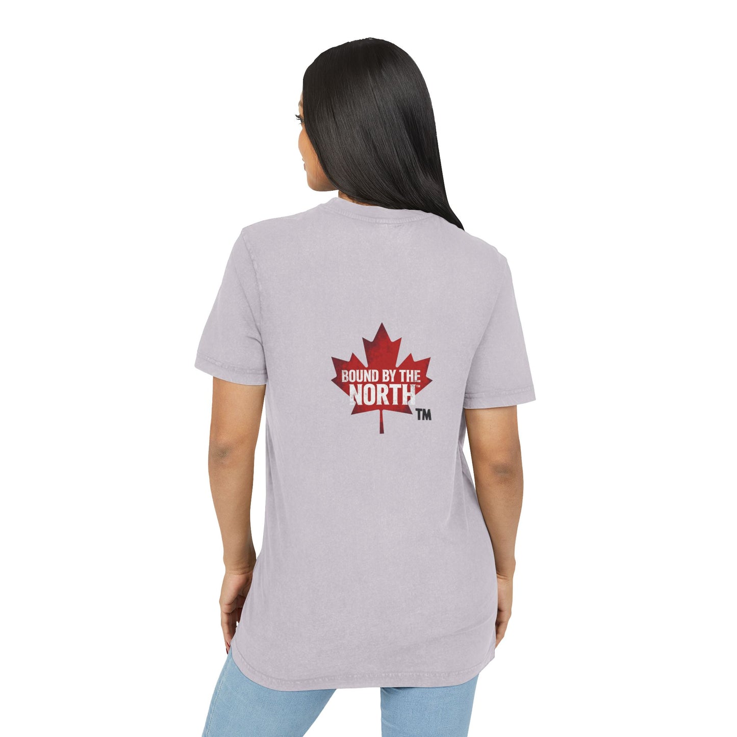 Acid Washed Canada Theme Tee - Bound by the North